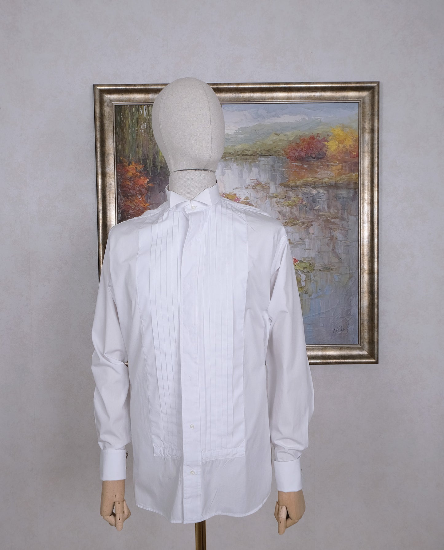 Frederick Theak, dinner shirt, size 40, made in England