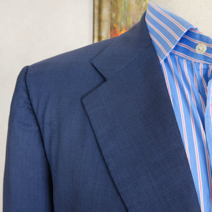Kiton, blue hand made jacket, size 42UK