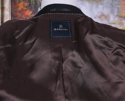 Mario Barutti, black suit, size 52, long