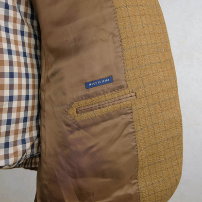 Polo Ralph Lauren, blue cotton stripe jacket, size 52EU, slim