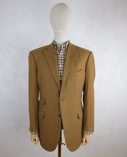 Polo Ralph Lauren, blue cotton stripe jacket, size 52EU, slim