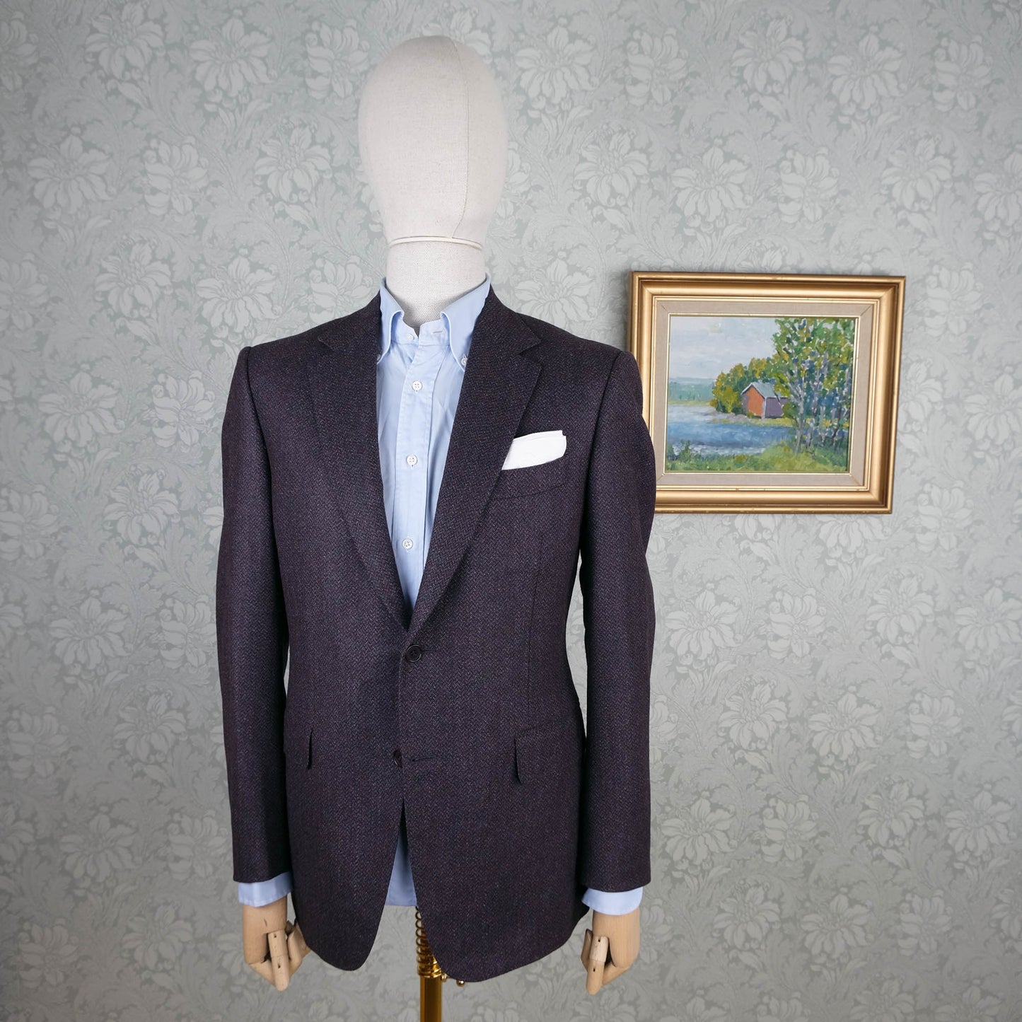 Canali, violetti irtotakki, koko 50, hoikka