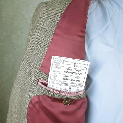 Suitsupply, brown sports jacket, size 50L EU