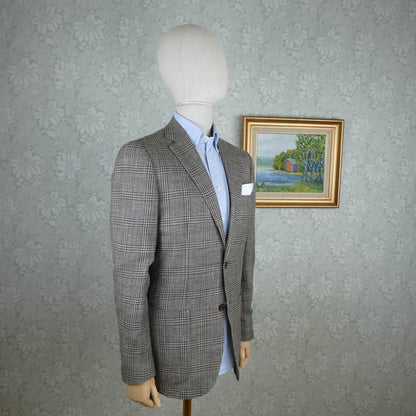 Suitsupply, ruskea irtotakki, koko 48, pellavakangas