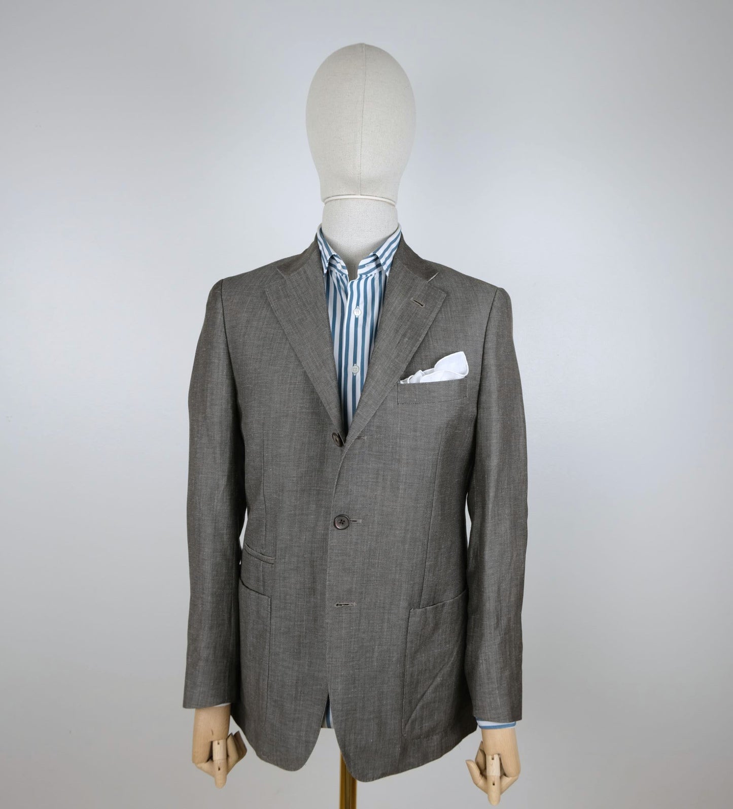Corneliani, harmaa irtotakki, koko 50
