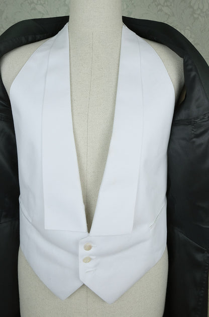 Cavaliere, white tie formalwear, size 54EU, with waistcoat