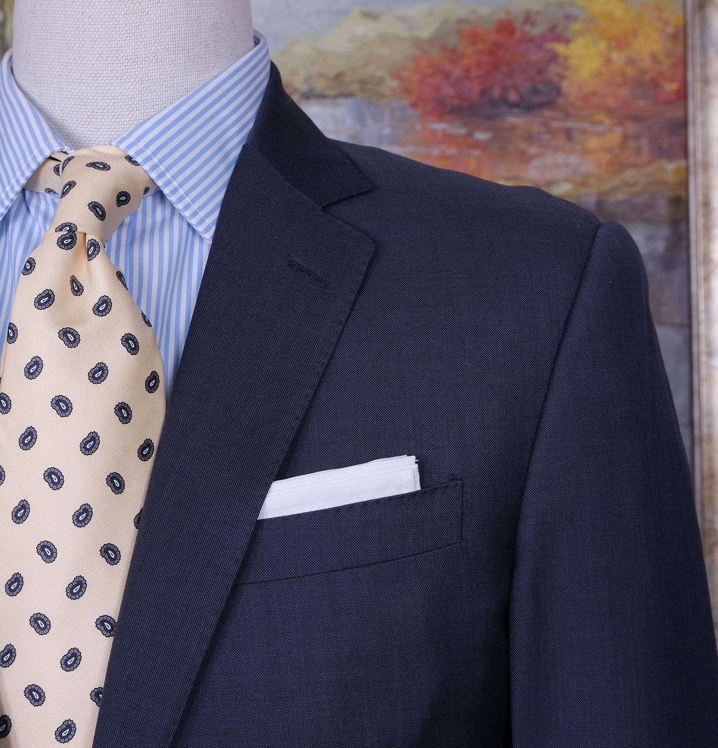 Ralph Lauren Black Label, tumma puku, koko 50, harvinainen, pesetetty