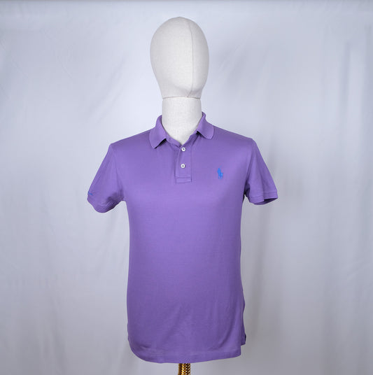 Ralph Lauren Purple Label, violetti pikeepaita, koko M