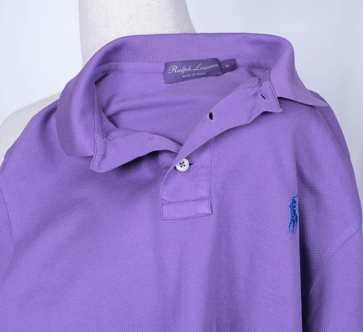 Ralph Lauren Purple Label, violetti pikeepaita, koko M