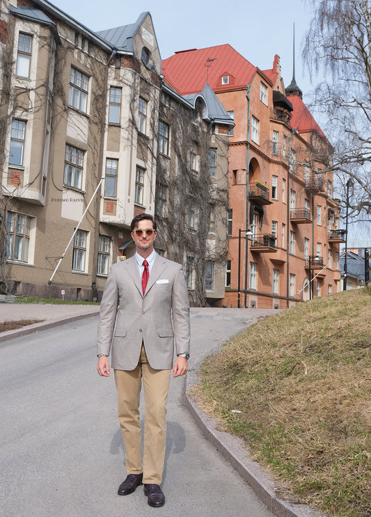Corneliani, ruskea irtotakki, koko 50