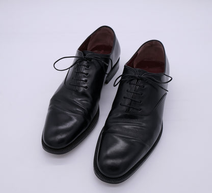 Salvatore Ferragamo, mustat pukukengät, koko 43, harvinainen malli