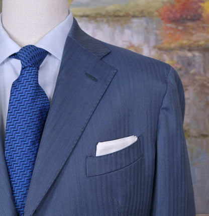 Sartoria Rossi, blue jacket, size 56EU, fine fabric