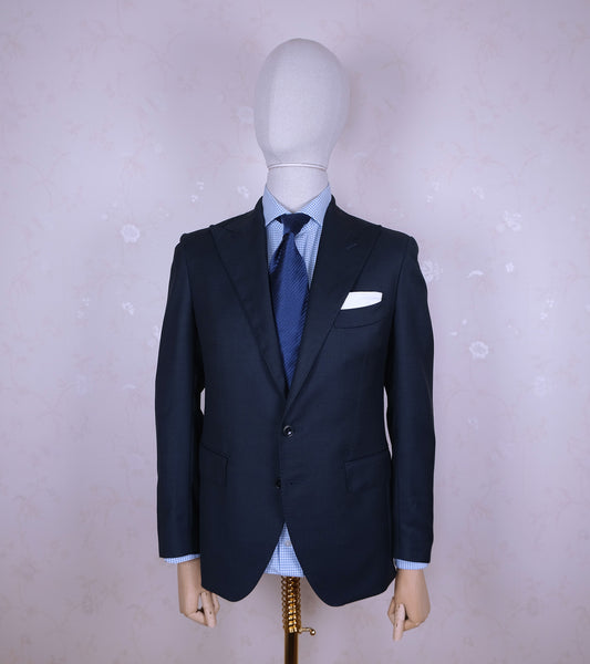 Sartoria Rossi, tumma puku, koko 46, harvinainen leikkaus