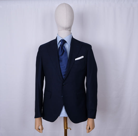 Sartoria Rossi, navy blue suit, size 48EU, slim fit