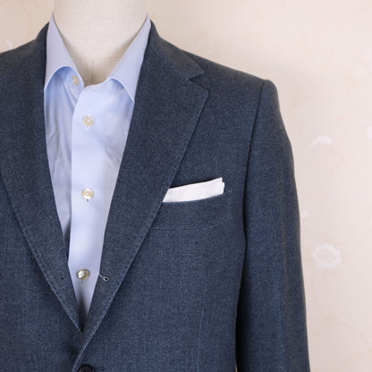 Kiton, blue hand made jacket, size 42UK