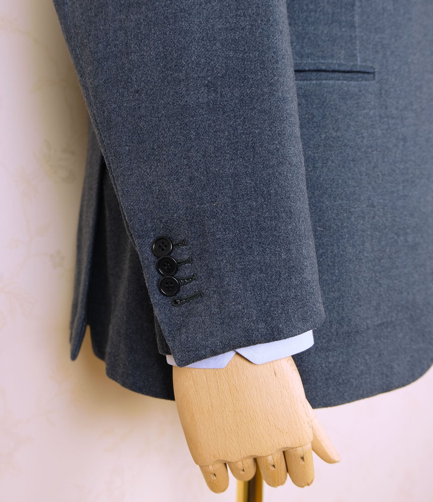 Kiton, blue hand made jacket, size 42UK