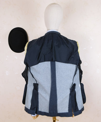 Kiton, blue hand made jacket, size 42UK