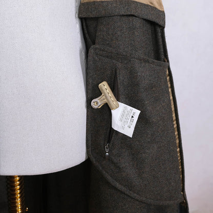 Schneiders, green wool coat, size XL, the softest structure