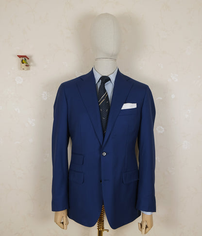 Skabo Oslo, bright blue suit, size 42UK, strong colour