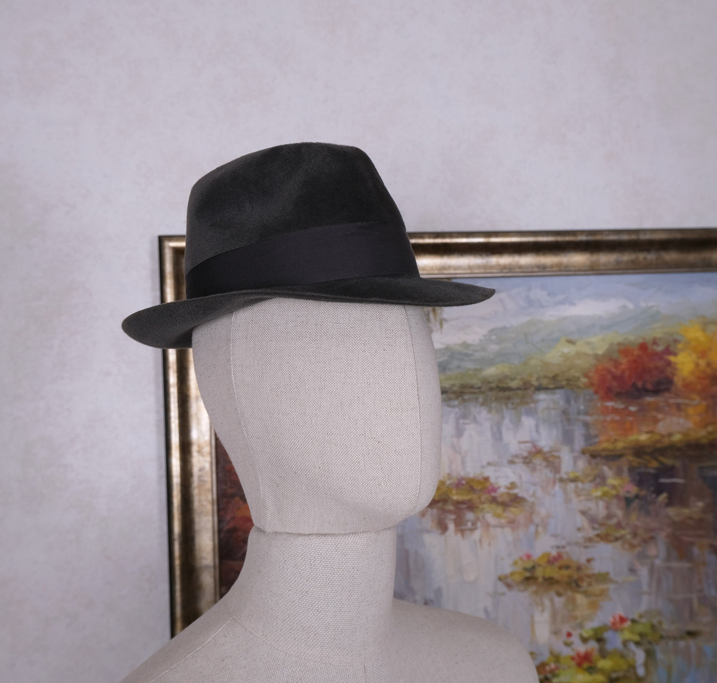 Skoczow, vaaleanharmaa lierihattu, koko 58