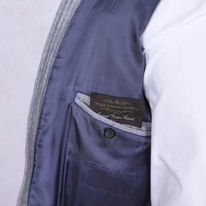 Suitsupply, grey wool down jacket, size 40UK, Orlando model