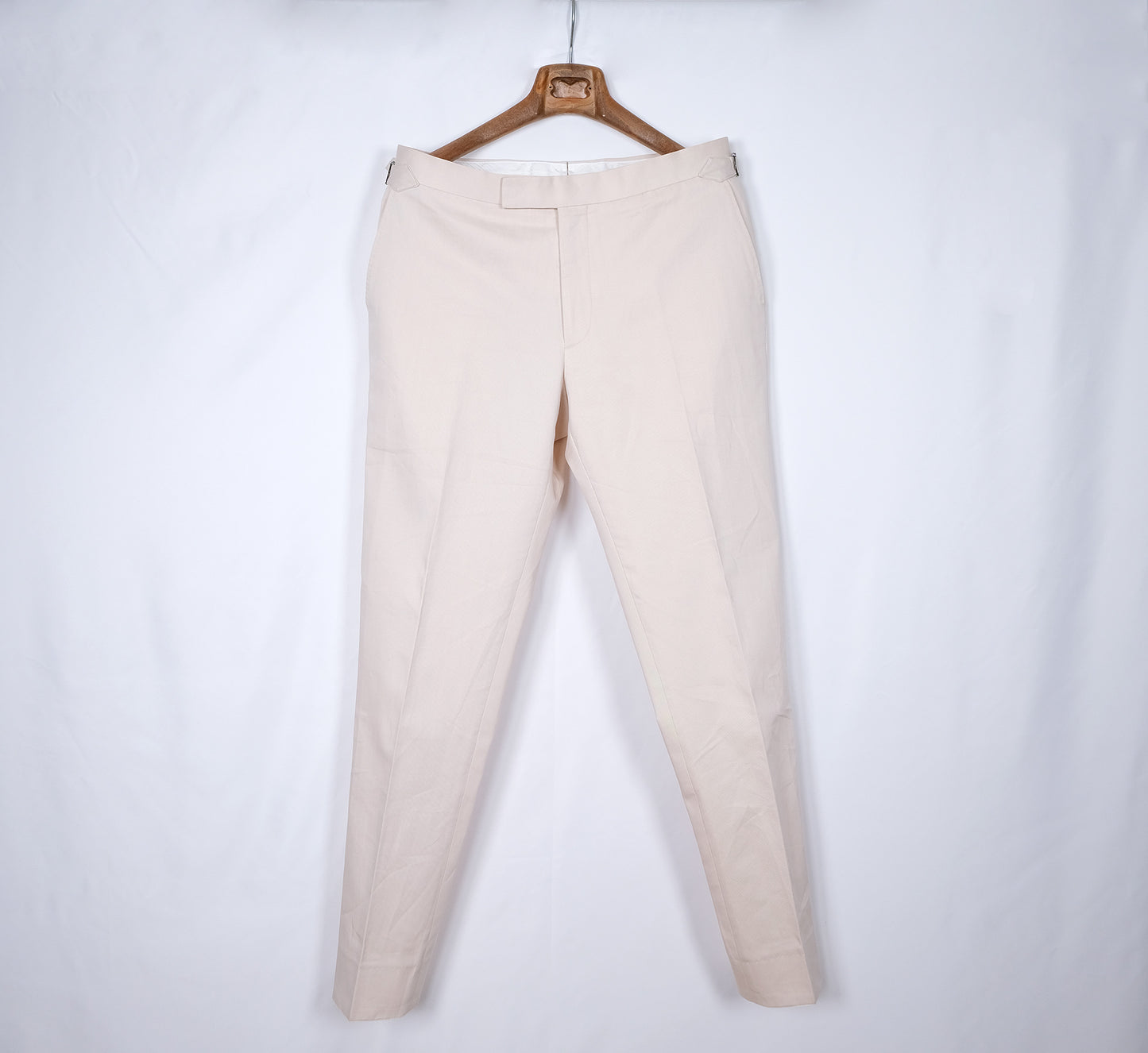 Suitsupply, vaaleat suorat housut, koko 34'', kuin uudet, puuvillaa