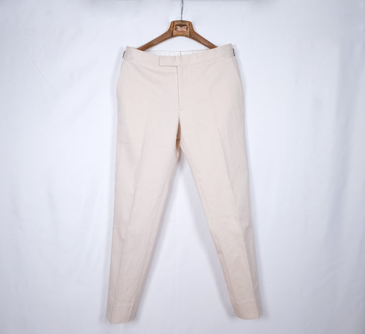 Suitsupply, vaaleat suorat housut, koko 34'', kuin uudet, puuvillaa