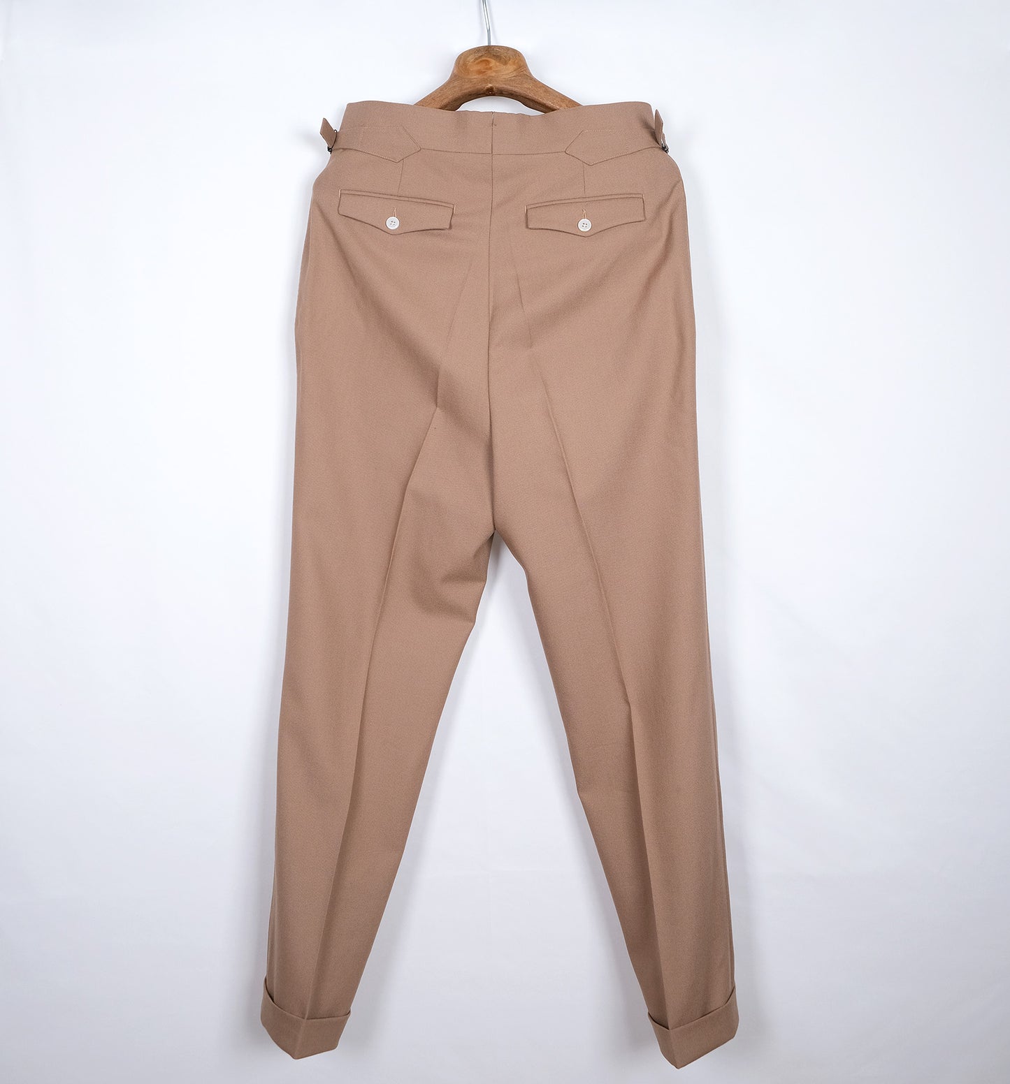 Suitsupply, vaaleat suorat housut, koko 33, mittatilaus