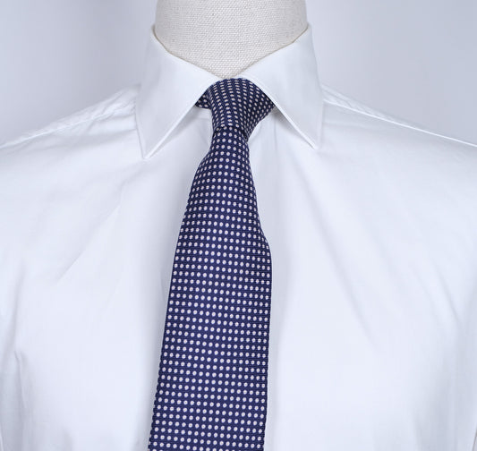 Suitsupply, white collar shirt, size 15.5, French cuffs