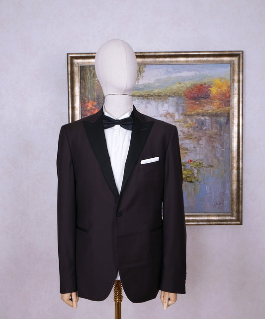 Tagliatore, purple dinner jacket, size 54EU, slim