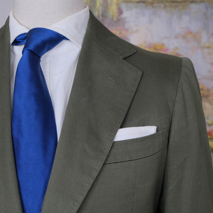 Tommy and Giulio Caraceni, green cotton jacket, size 36UK, made for the fashion designer Valentino
