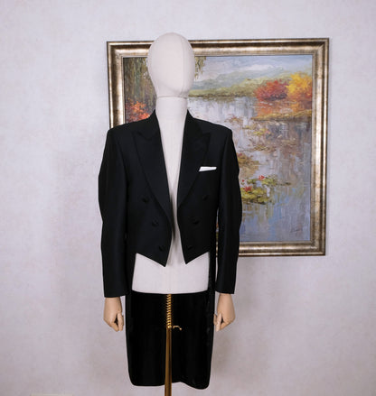 Turo Tailor, perinteinen frakki, koko 50, villakangas