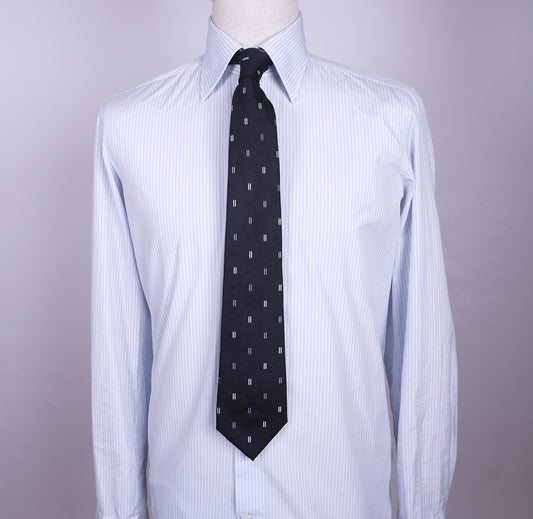 Christian Dior, black silk tie