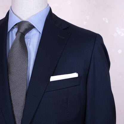 Eduard Dressler, sininen puku, koko 50, hoikka