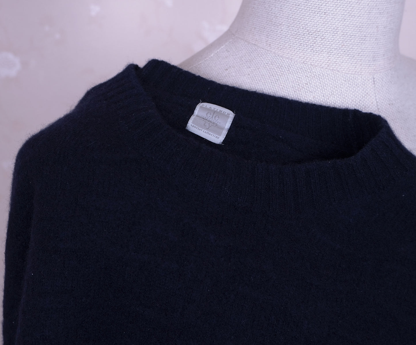 Eleventy, sininen pelkistetty neule, koko M, Platinum-mallisto