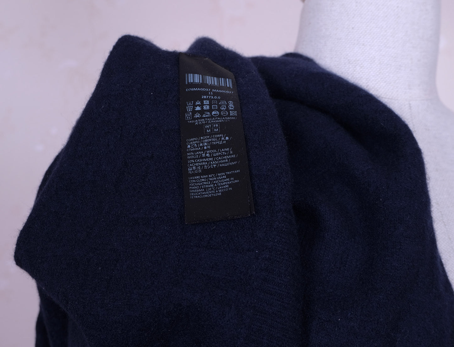 Eleventy, sininen pelkistetty neule, koko M, Platinum-mallisto