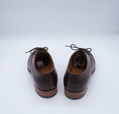 John Lobb, tummanpunaiset pukukengät, koko 42, keräilymalli