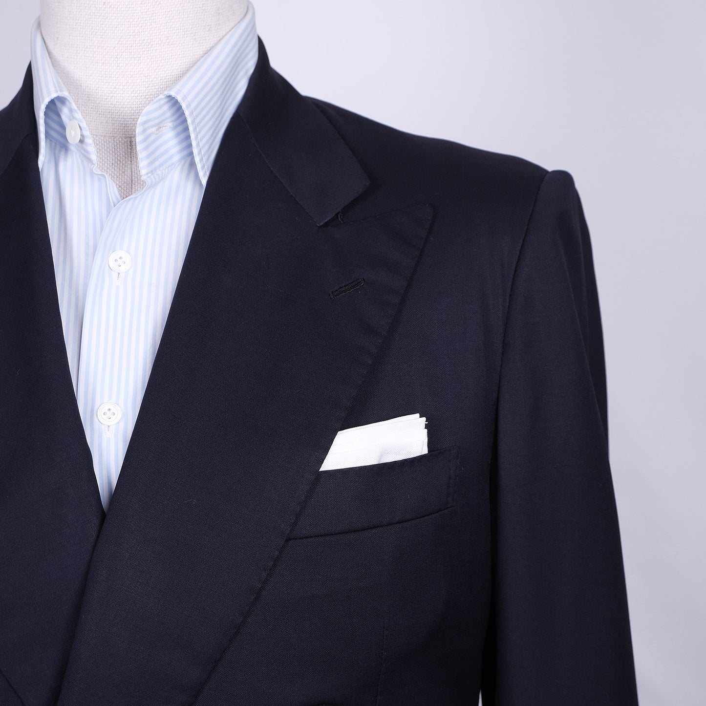 Kiton, sininen klubitakki, koko 50, käsintehty Napolissa