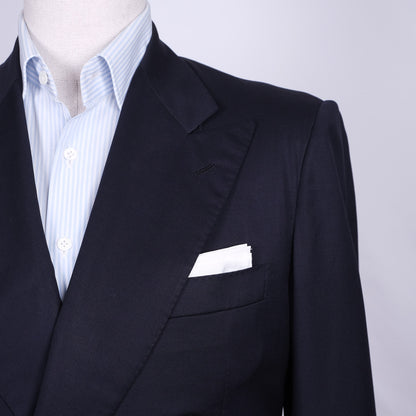 Kiton, sininen klubitakki, koko 50, käsintehty Napolissa