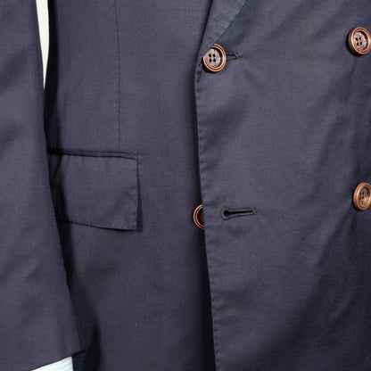 Kiton, sininen klubitakki, koko 50, käsintehty Napolissa