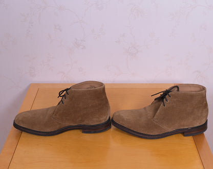 Loake, ruskeat chukka-nilkkurit, koko 42, kumipohja