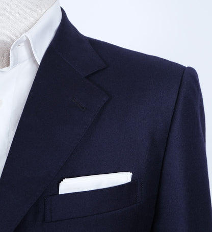 Pinstripes, sininen klubitakki, koko 50, käsintehty