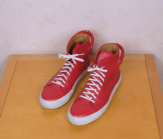 Buscemi, punaiset nahkatennarit, koko 41 tai 42, ovh 1135 e