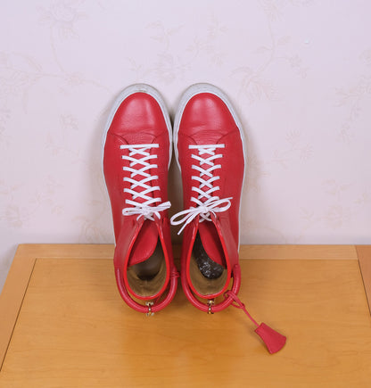 Buscemi, punaiset nahkatennarit, koko 41 tai 42, ovh 1135 e