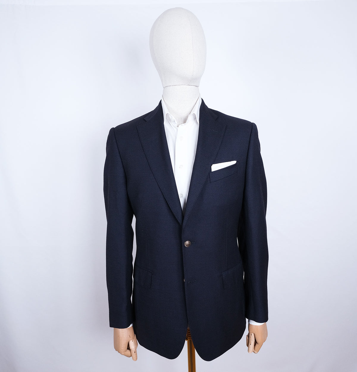 Sartoria Rossi, sininen klubitakki, koko 50, metallinapit