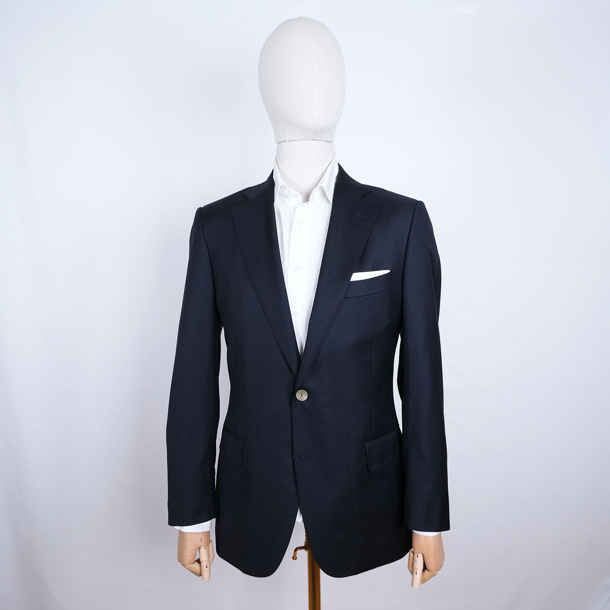Suitsupply, sininen klubitakki, koko 50, helmiäisnapit
