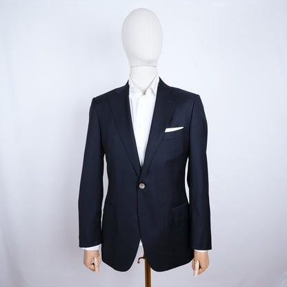 Suitsupply, sininen klubitakki, koko 50, helmiäisnapit