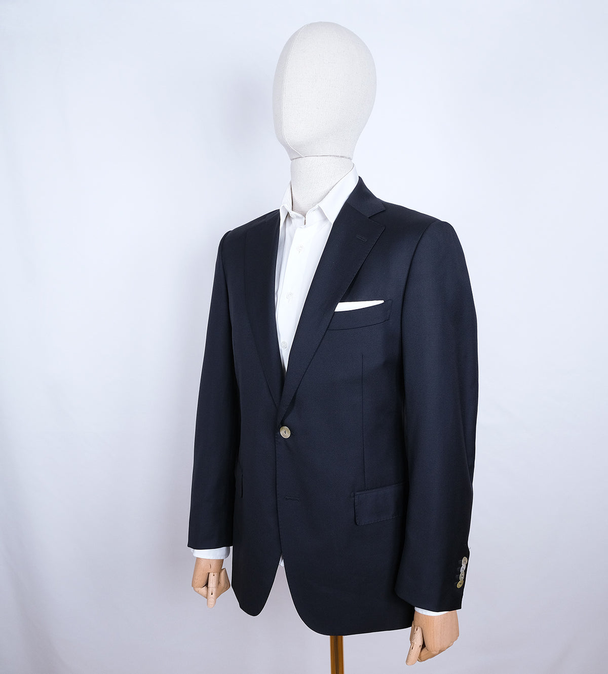 Suitsupply, sininen klubitakki, koko 50, helmiäisnapit