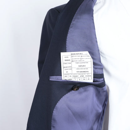 Suitsupply, sininen klubitakki, koko 50, helmiäisnapit