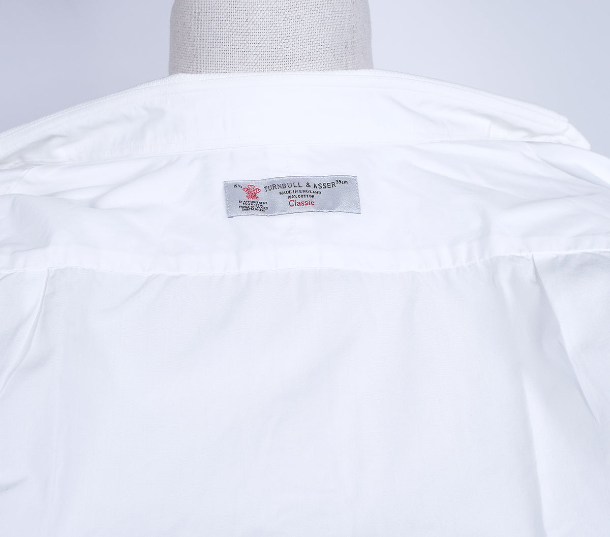 Turnbull & Asser, upea smokkipaita, koko 39, kuin uusi